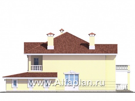 «Елагин» - проект двухэтажного дома, с гаражом на 2 авто, с комфортной планировкой - превью фасада дома