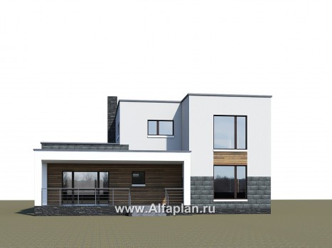 Проекты домов Альфаплан - 581E - превью дополнительного изображения №2