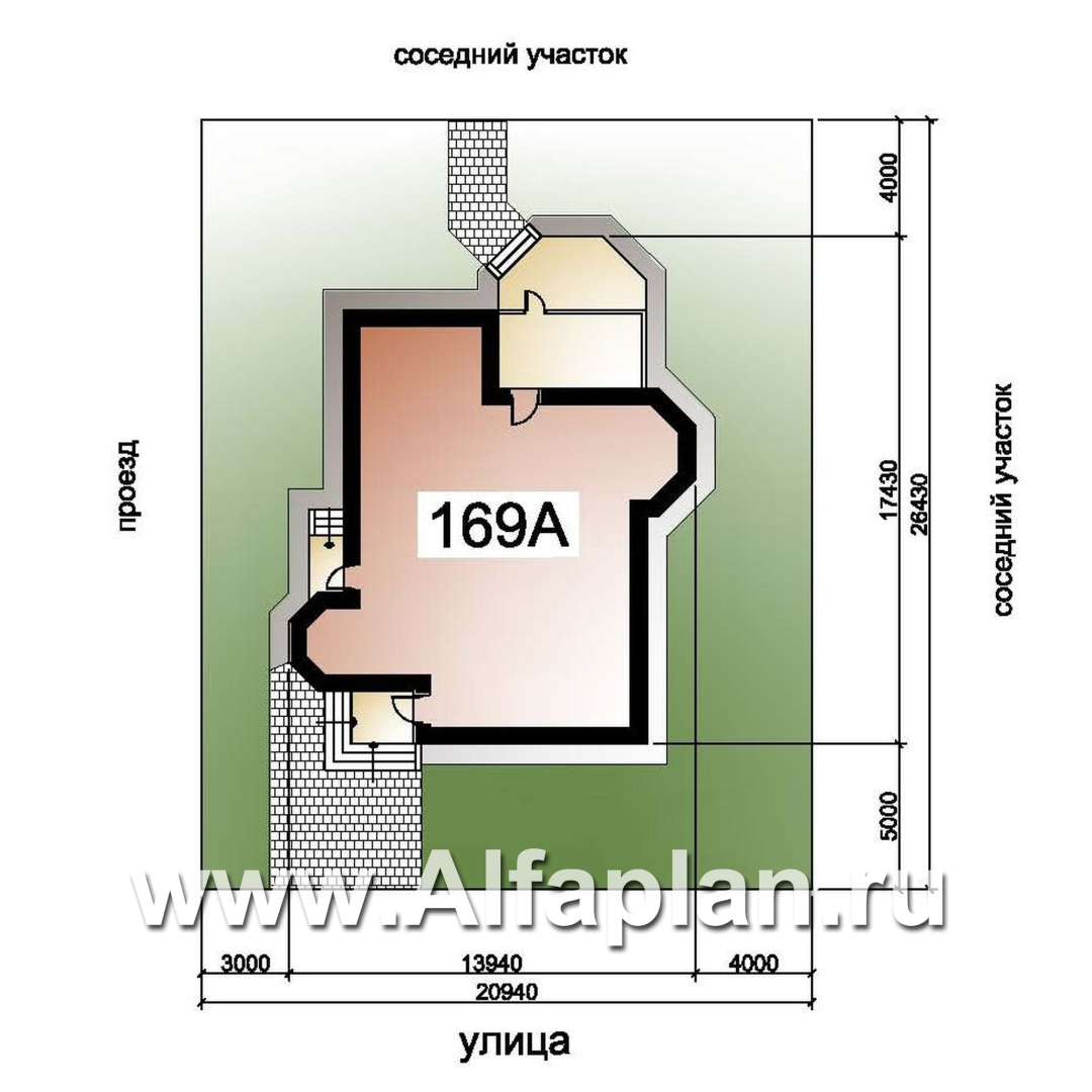 Проекты домов Альфаплан - «Бестужев» - классический коттедж с удобным планом - дополнительное изображение №5